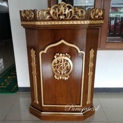 Mimbar Masjid Minimalis Sederhana