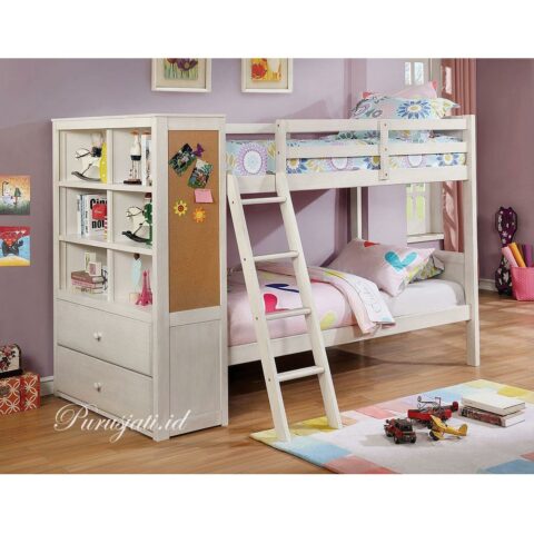 Ranjang Susun Anak Set Lemari