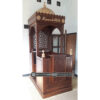 Mimbar Masjid Minimalis Kubah Ornamen Timur Tengah
